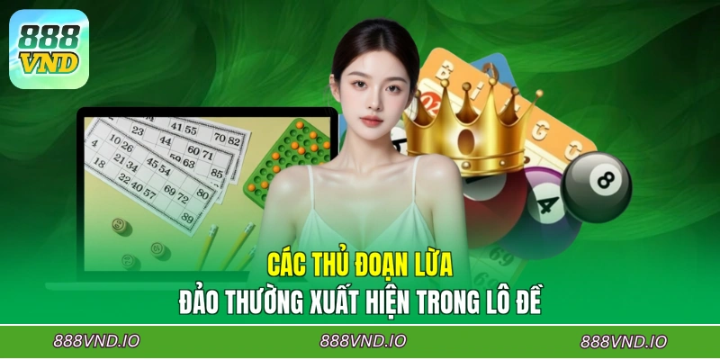 Các thủ đoạn lừa đảo thường xuất hiện trong lô đề