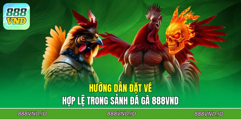 Hướng dẫn đặt vé hợp lệ trong sảnh đá gà 888VND
