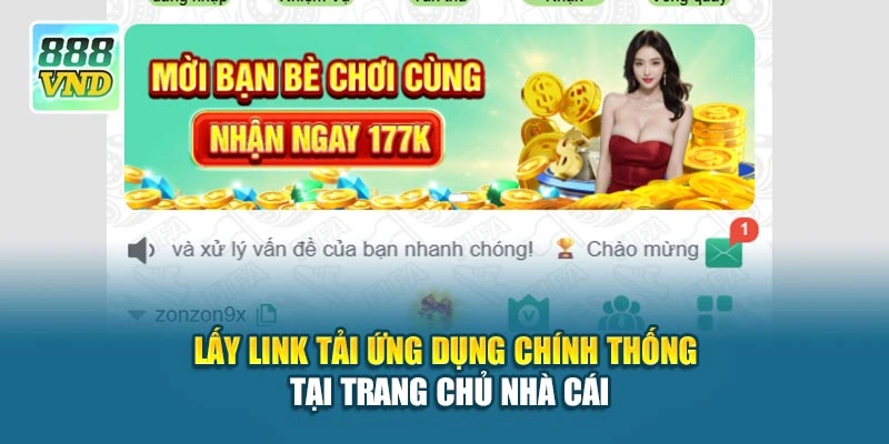 Lấy link tải ứng dụng chính thống tại trang chủ nhà cái 